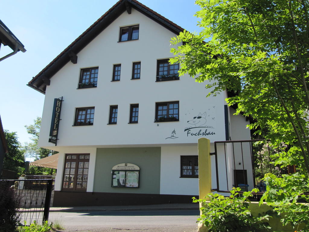 Rennsteighotel Gruener Baum Schmiedefeld am Rennsteig Exterior foto